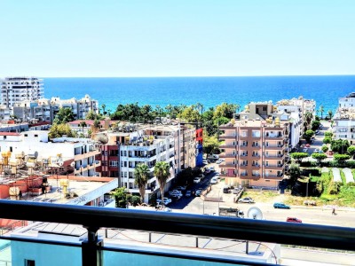 Квартиры 1+1 с мебелью в самом центре Махмутлара, вид на море фото 21