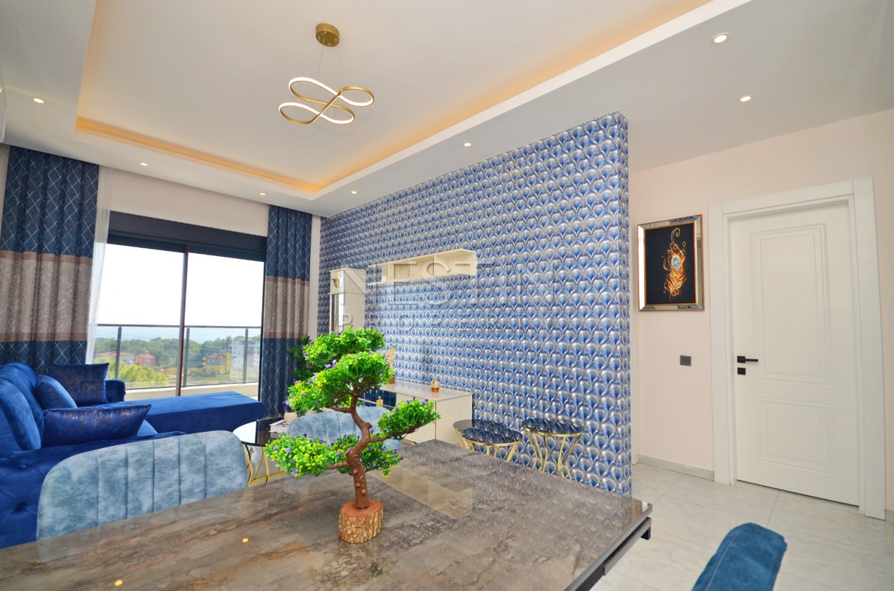 Квартира 1+1 в районе Авсаллар в новом жилом доме с видом на море фото 5