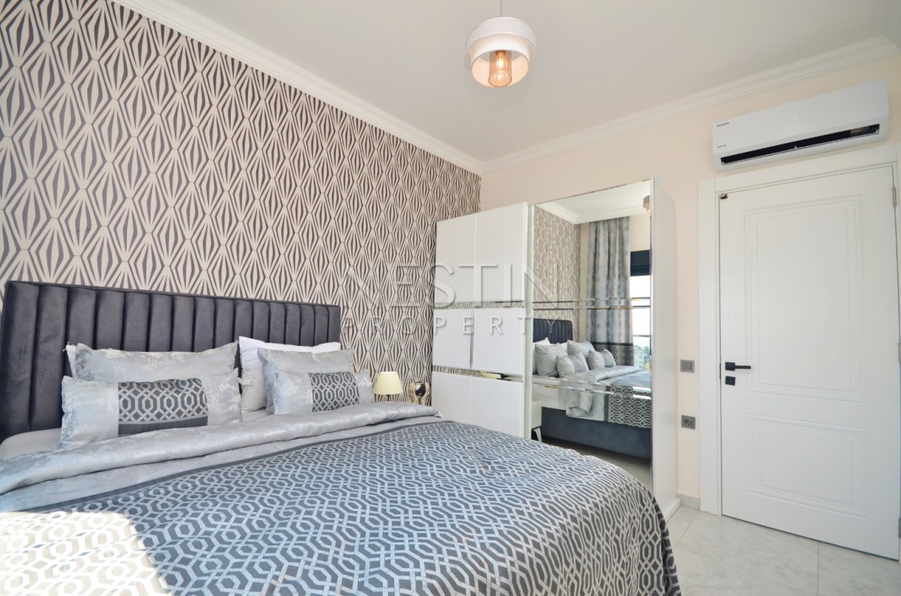 Квартира 1+1 в районе Авсаллар в новом жилом доме с видом на море фото 7