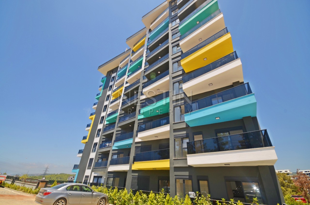 Квартира 1+1 в районе Авсаллар в новом жилом доме с видом на море фото 19