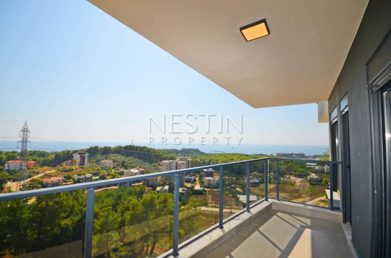 Квартира 2+1 в районе Авсаллар в новом жилом доме с видом на море фото 16