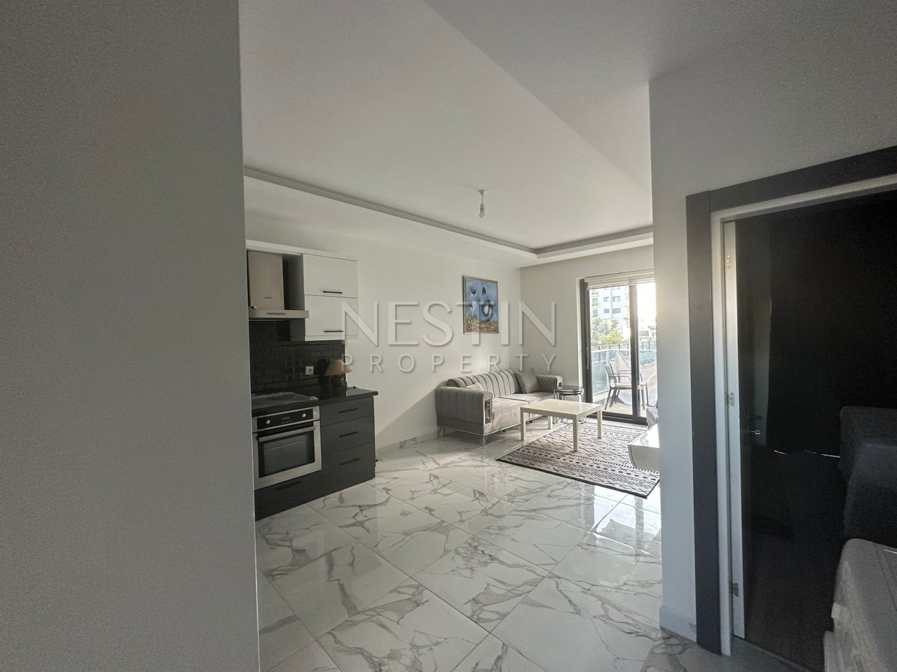 Квартира 1+1 в районе Каргыджак в 150 м от Средиземного моря фото 2