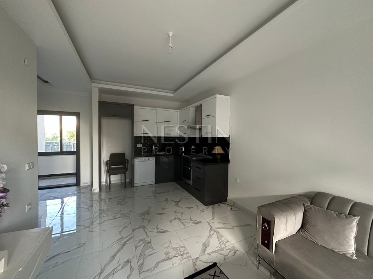 Квартира 1+1 в районе Каргыджак в 150 м от Средиземного моря фото 4