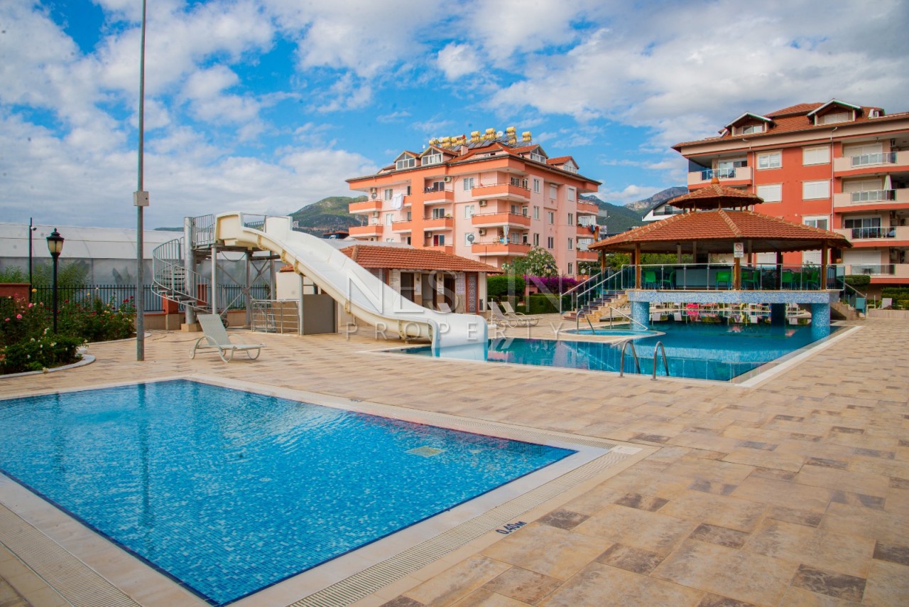 Квартира дуплекс 4+1 в центре города Аланья с видом на горы фото 28