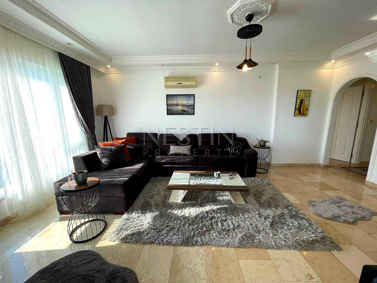 Квартира 2+1 в районе Тосмур в 300 м от Средиземного моря фото 5