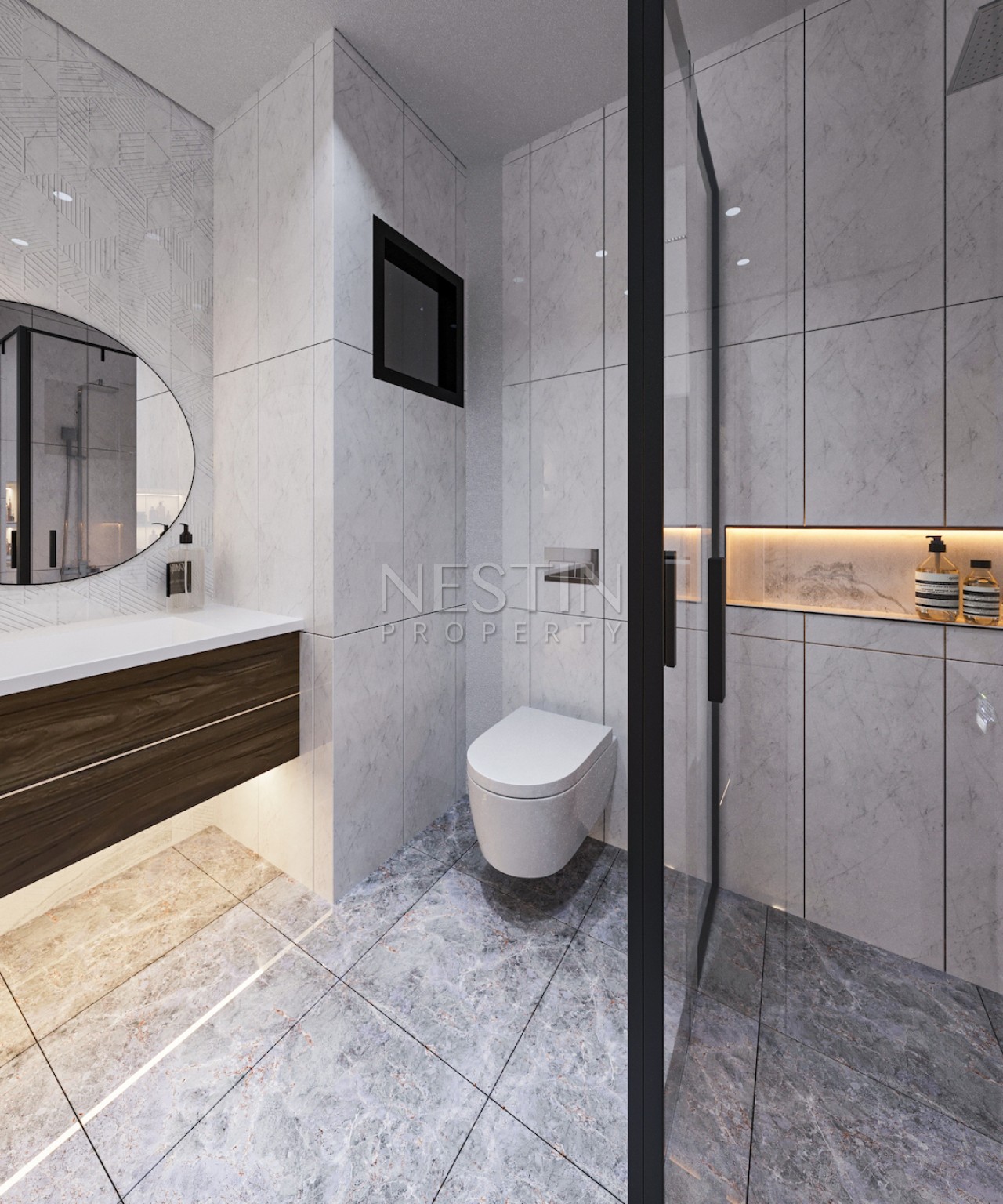 Новый проект на стадии строительства в городе Анталья район Коньяалты фото 16