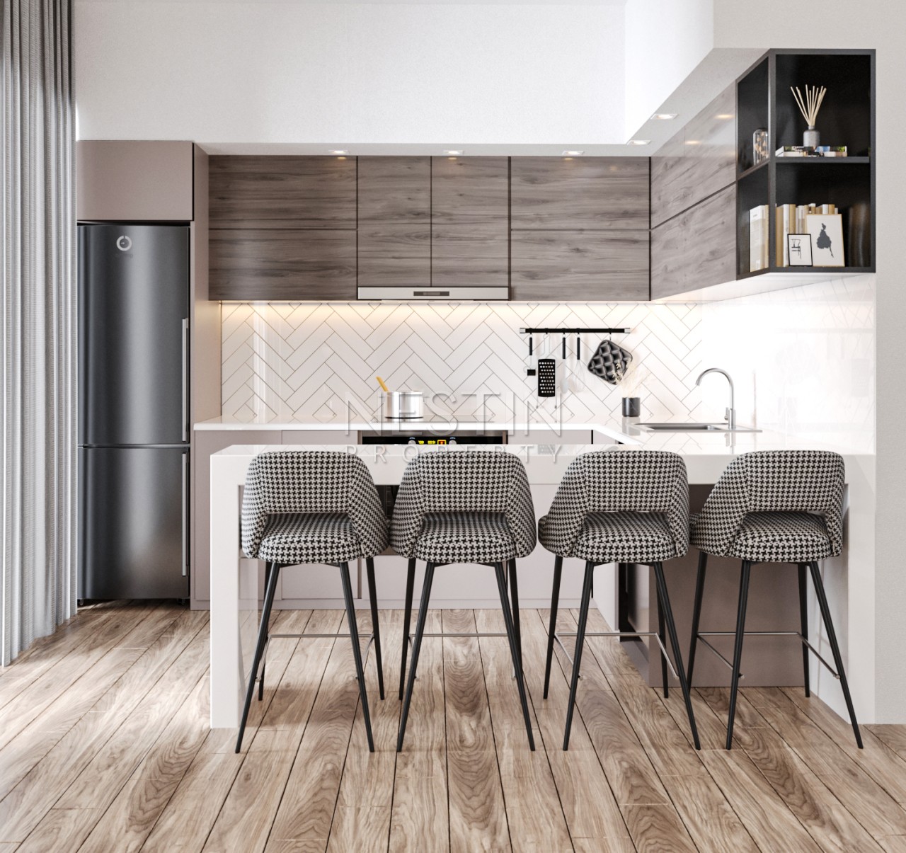 Новый проект на стадии строительства в городе Анталья район Коньяалты фото 18