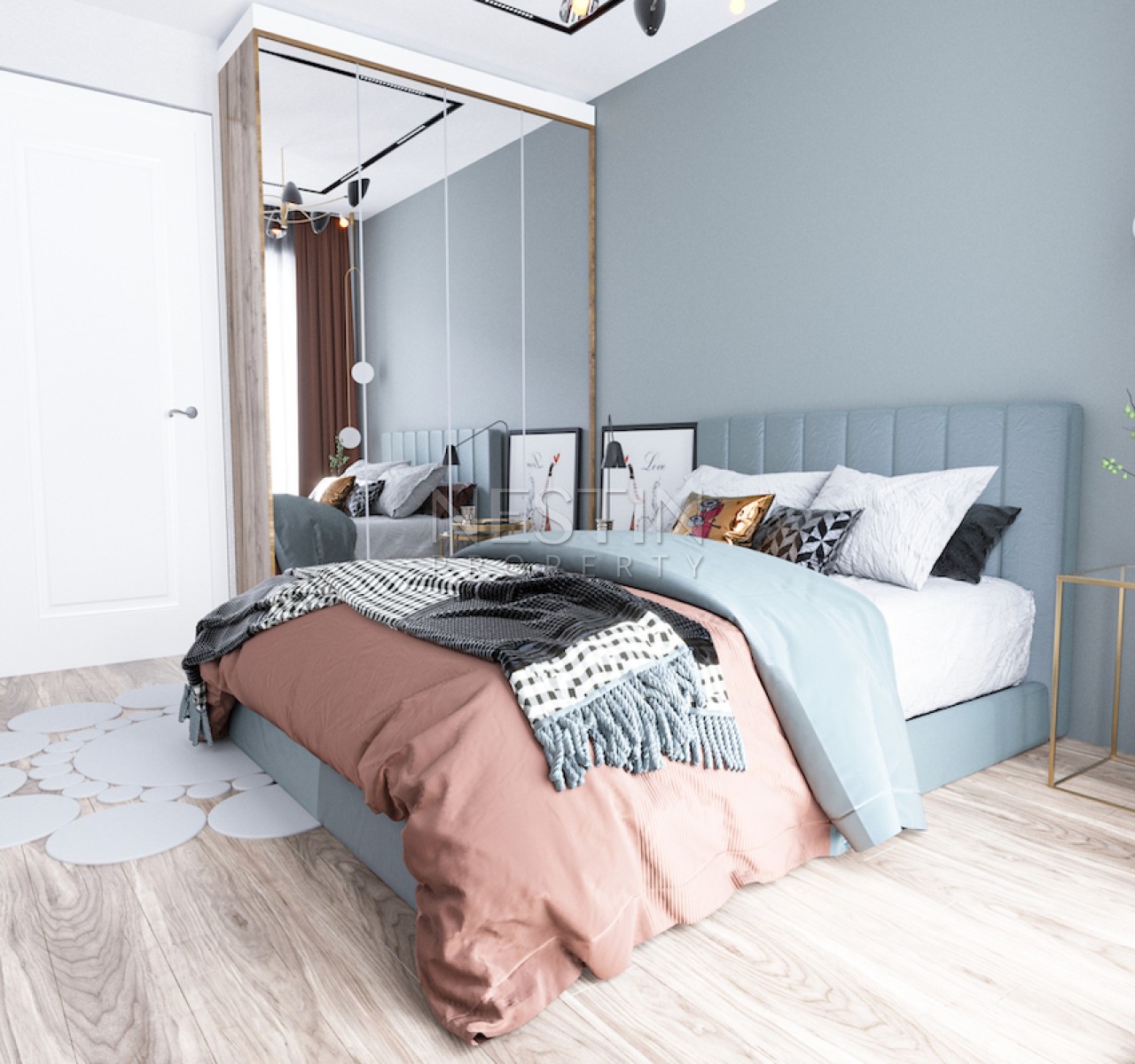 Новый проект на стадии строительства в городе Анталья район Коньяалты фото 29