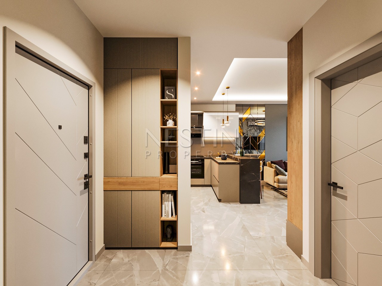 Новый жилой комплекс на стадии строительства в городе Анталья в районе Алтынташ фото 13