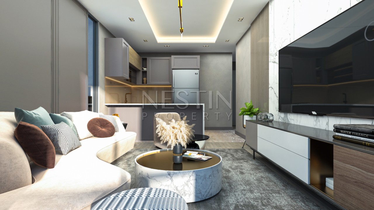 Новый ЖК на стадии строительства в городе Мерсин в районе Томюк в 500 м от Средиземного моря фото 20