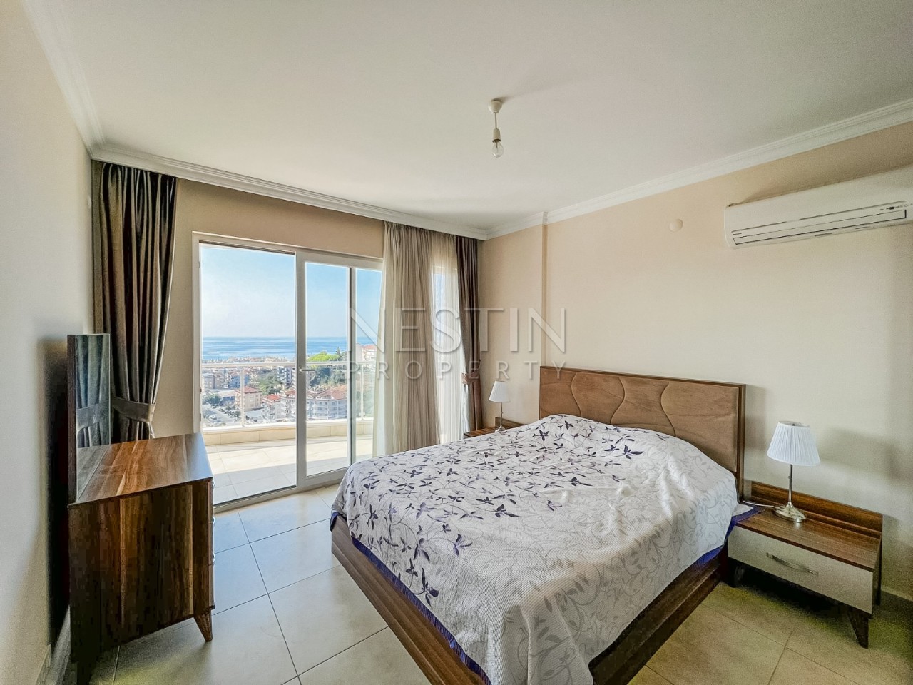 Квартира дуплекс 3+1 в районе Джикджилли с видом на море фото 6