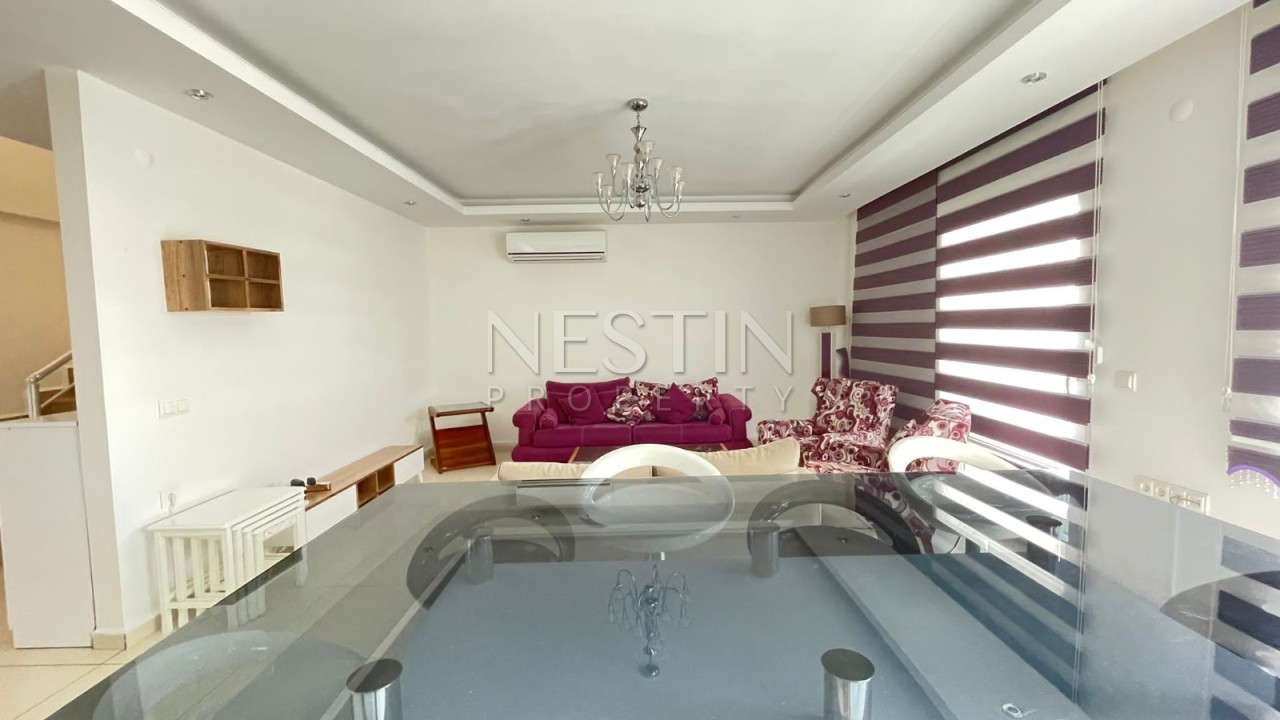 Квартира дуплекс 3+1 в районе Кестель в 500 м от Средиземного моря фото 4