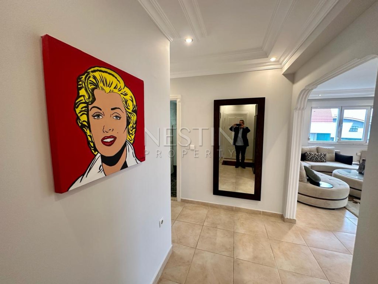 Квартира 2+1 в районе Джикджилли в 800 м от Средиземного моря фото 2