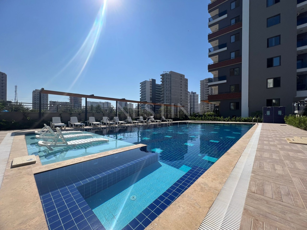 Квартира 1+1 в районе Арпачбахшиш города Мерсин в 500 м от Средиземного моря фото 16