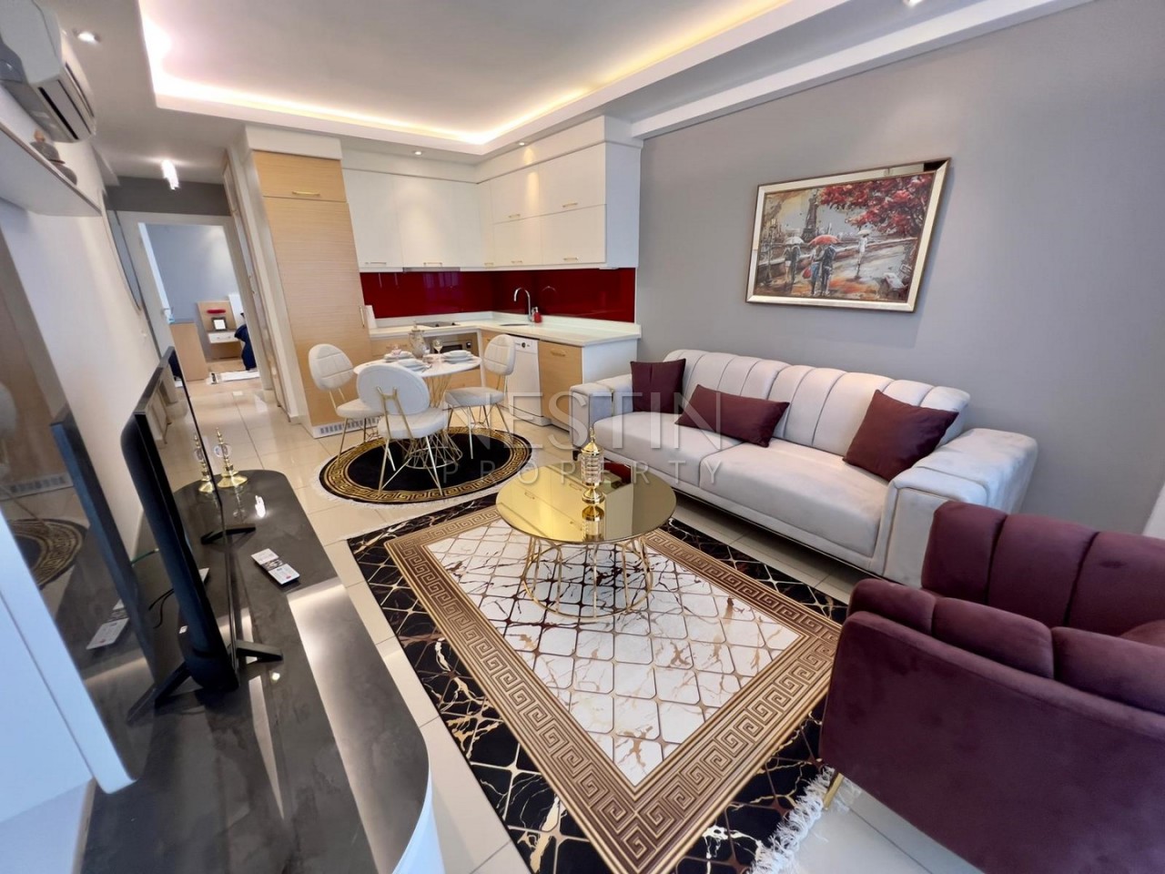 Квартира 1+1 в районе Кестель в 50 м от Средиземного моря фото 4