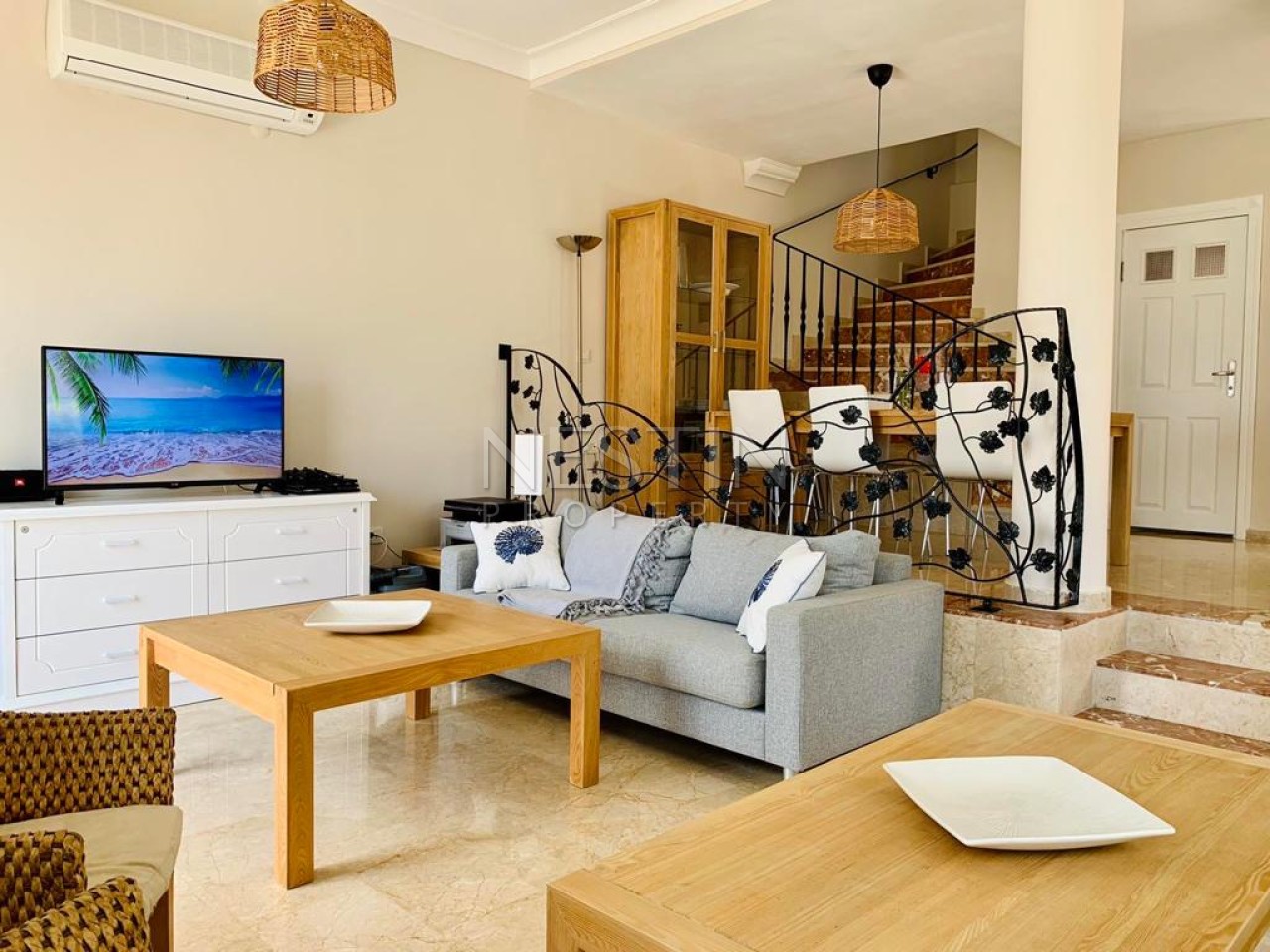 Вилла 3+1 в районе Каргыджак с видом на горы и море фото 3