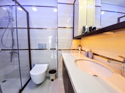 Роскошные апартаменты 2+1 в элитном комплексе с красивым видом на море и горы фото 37