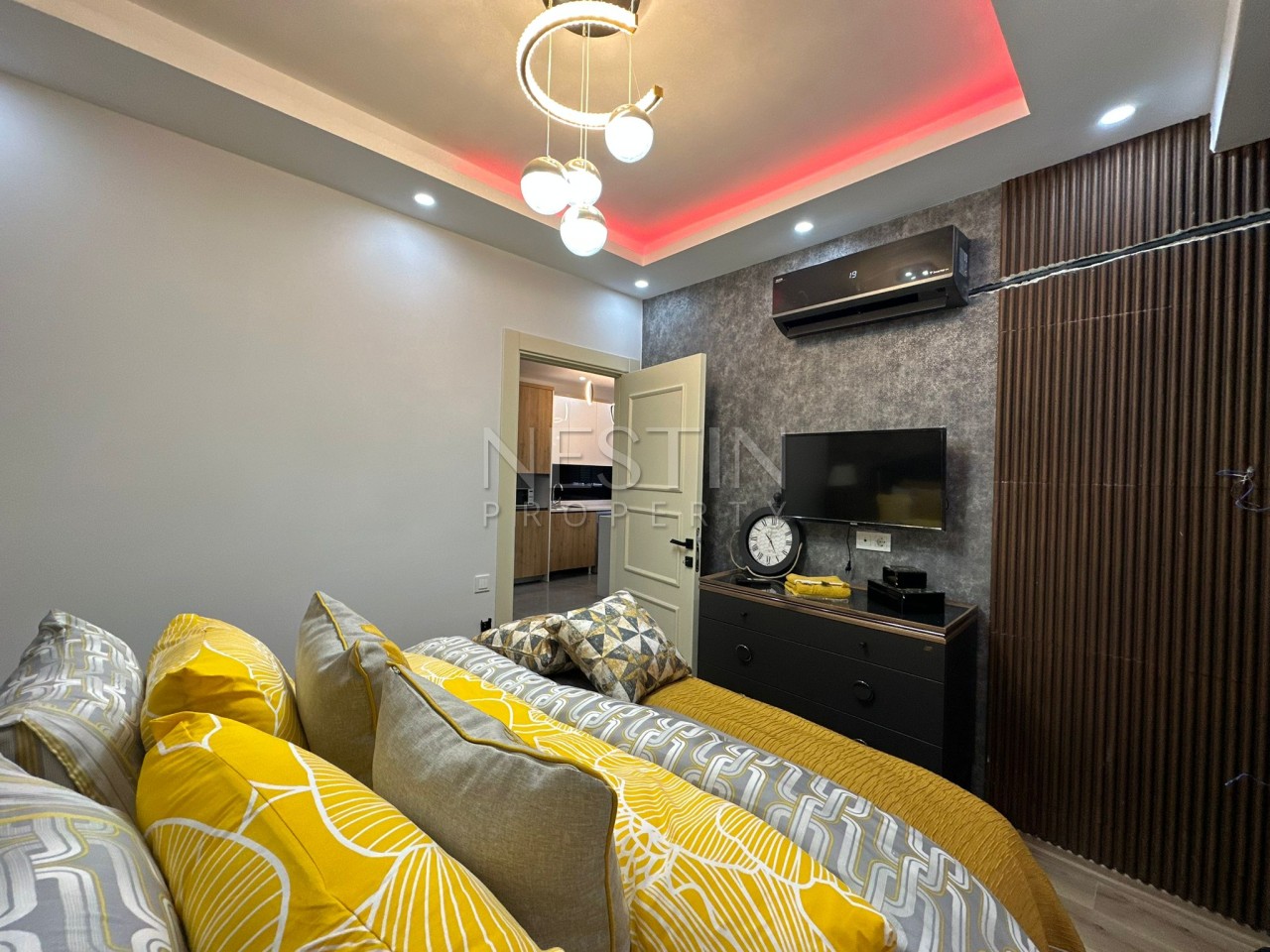 Квартира 1+1 в районе Арпачбахшиш города Мерсин в 400 м от Средиземного моря фото 15