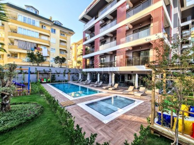 Апартаменты в комплексе класса люкс в Центре Алании фото 16