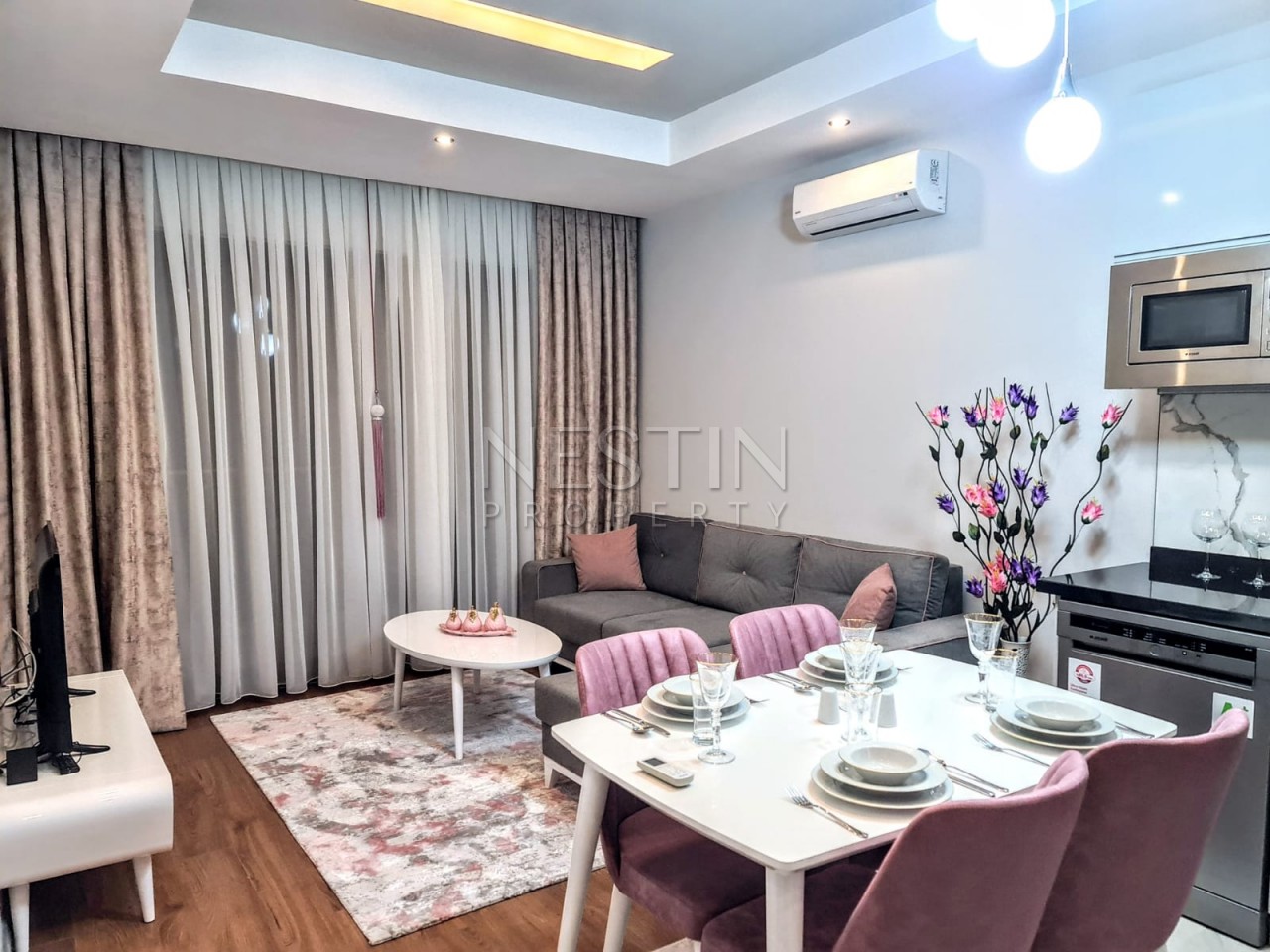 Апартаменты в комплексе класса люкс в Центре Алании фото 20