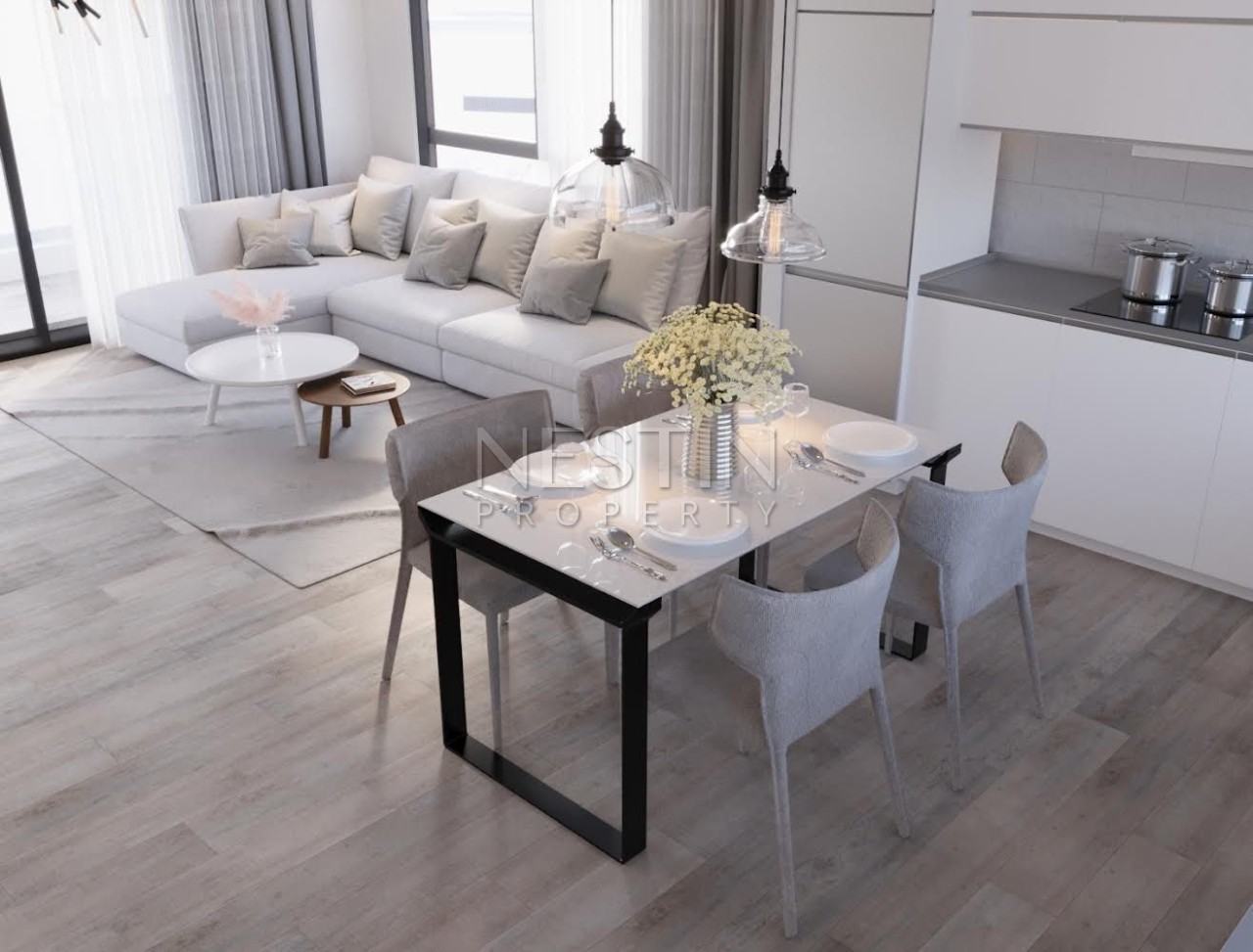 Новый проект на стадии строительства на Северном Кипре в районе Эсентепе фото 16