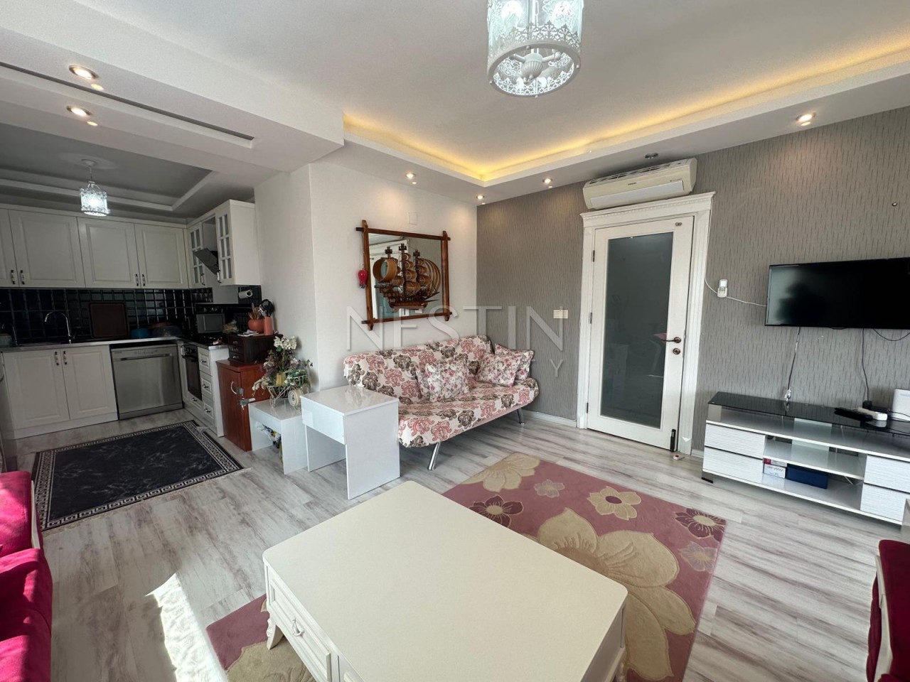 Квартира 2+1 в городе Мерсин район Томюк в 300 м от Средиземного моря фото 7