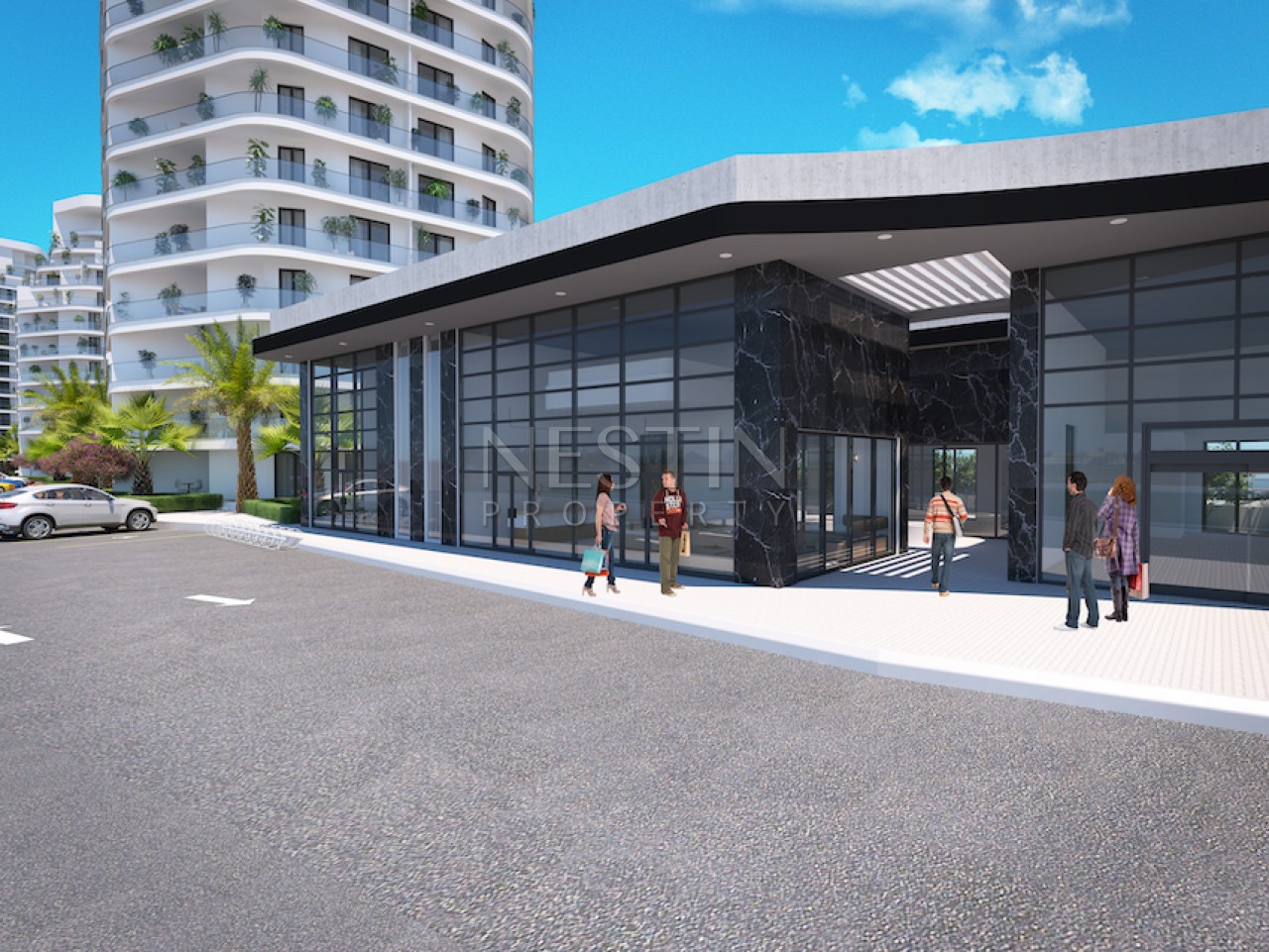 Жилой комплекс на Северном Кипре район Гюзельюрт в 100 м от Средиземного моря фото 9