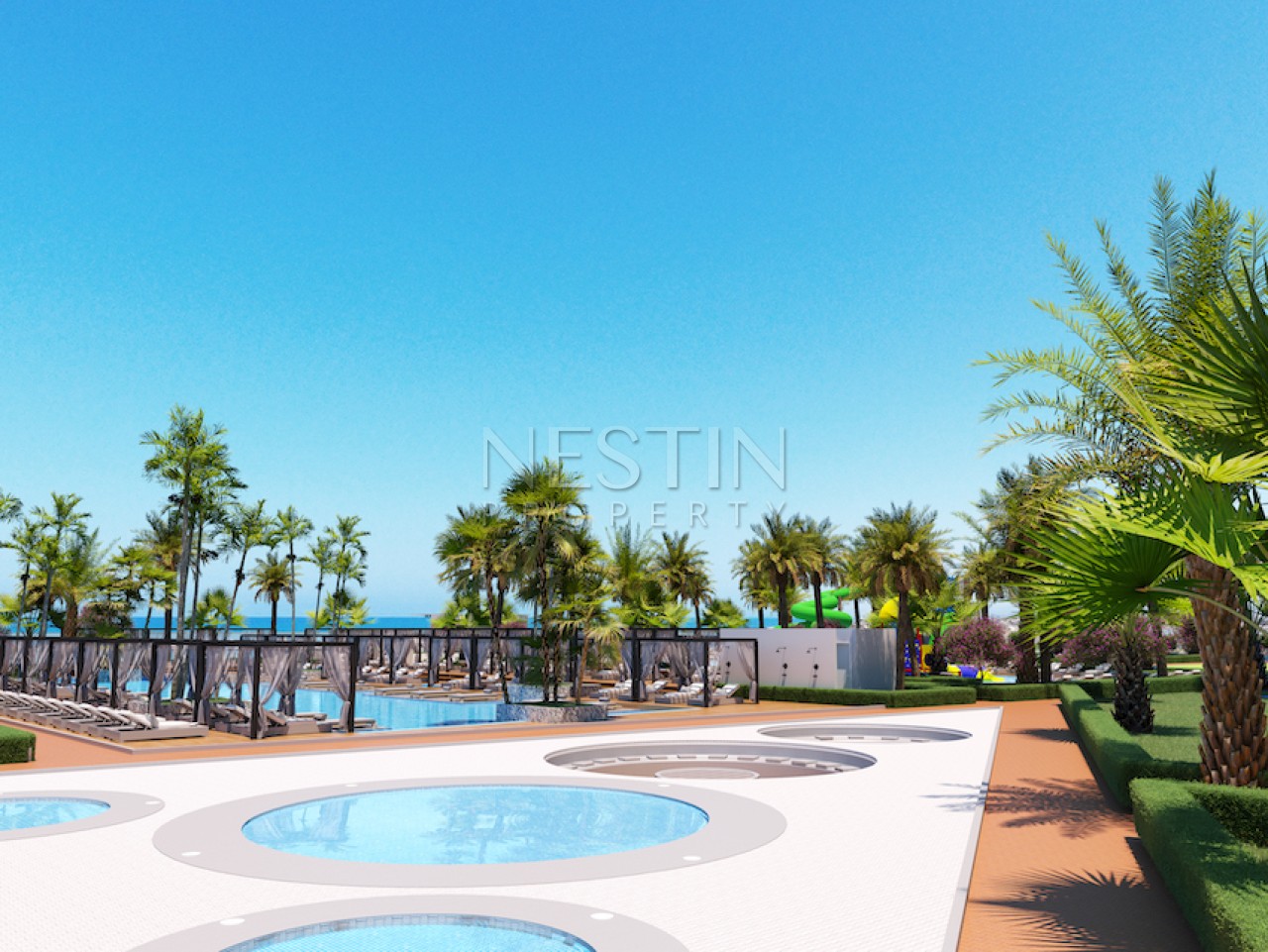 Жилой комплекс на Северном Кипре район Гюзельюрт в 100 м от Средиземного моря фото 13