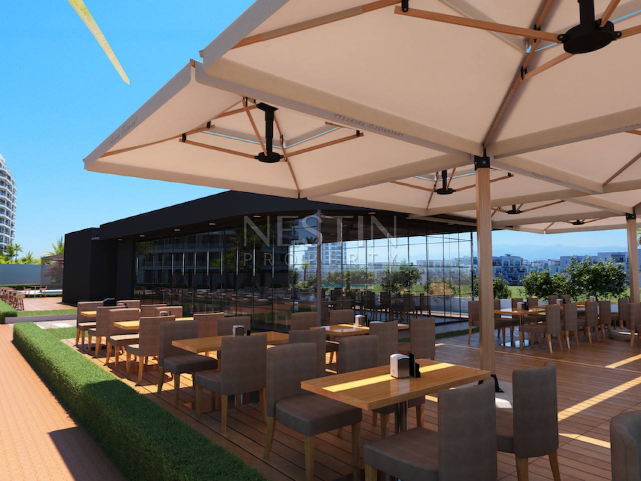 Жилой комплекс на Северном Кипре район Гюзельюрт в 100 м от Средиземного моря фото 15