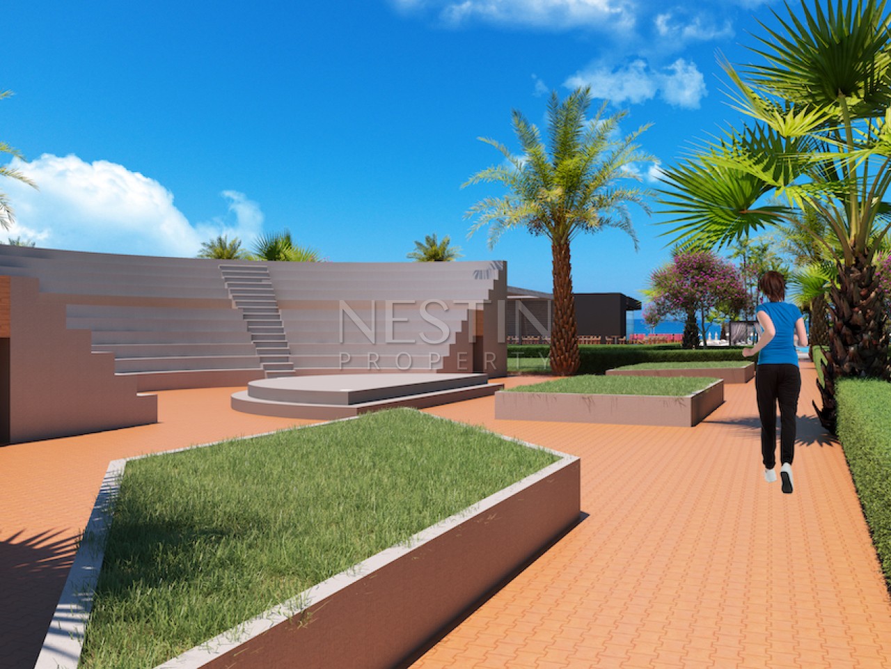 Жилой комплекс на Северном Кипре район Гюзельюрт в 100 м от Средиземного моря фото 16