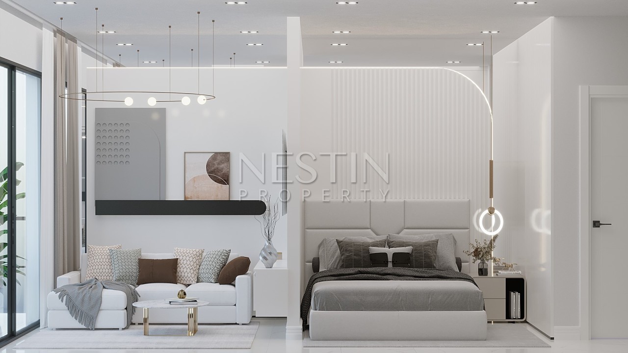 Жилой комплекс на Северном Кипре район Гюзельюрт в 100 м от Средиземного моря фото 22