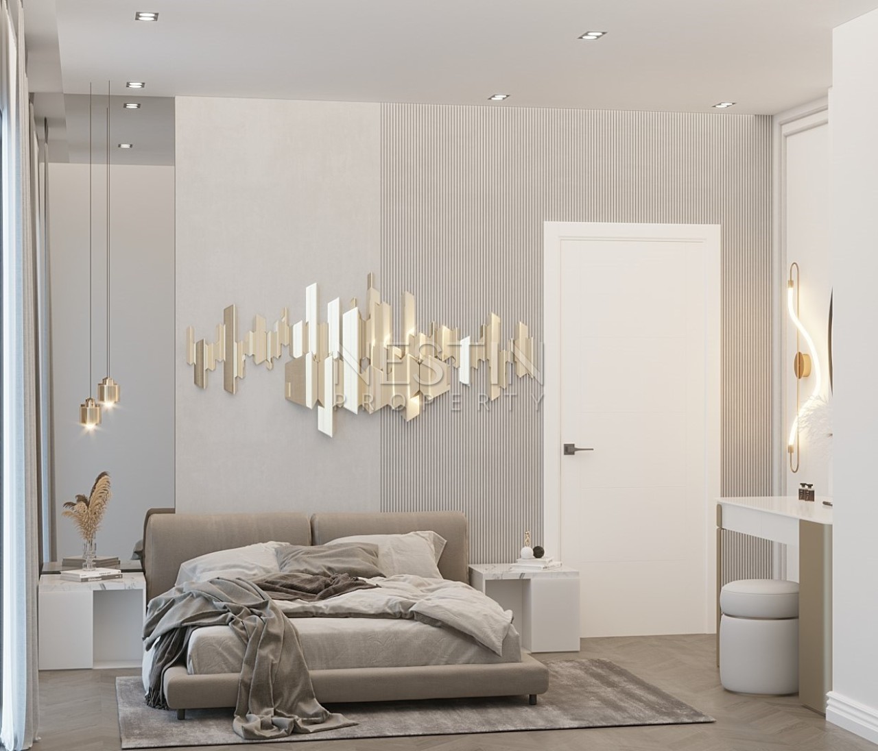 Жилой комплекс на Северном Кипре район Гюзельюрт в 100 м от Средиземного моря фото 43