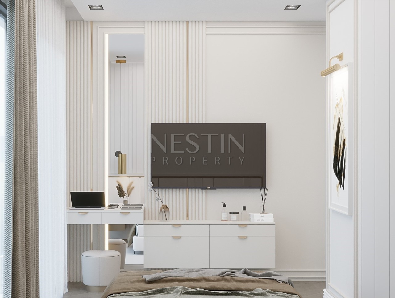 Жилой комплекс на Северном Кипре район Гюзельюрт в 100 м от Средиземного моря фото 45