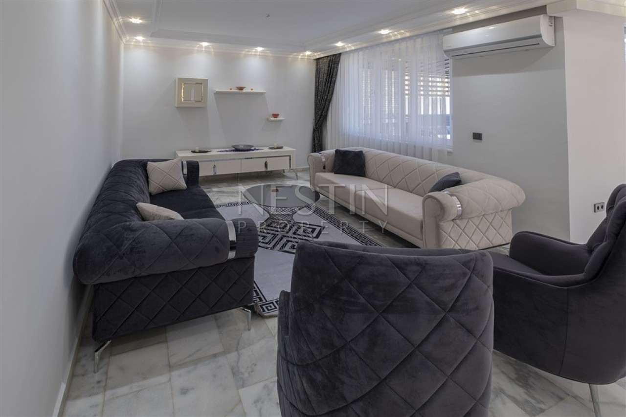 Вилла 3+1 в районе Конаклы в 200 м от Средиземного моря. фото 9