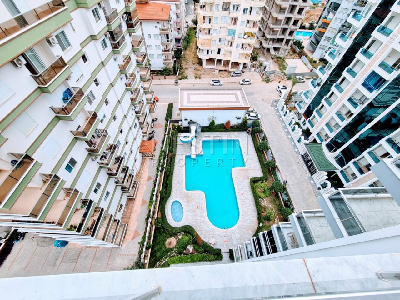 Апартаменты 1+1 с видом на море в новом комплексе района Махмутлар фото 3