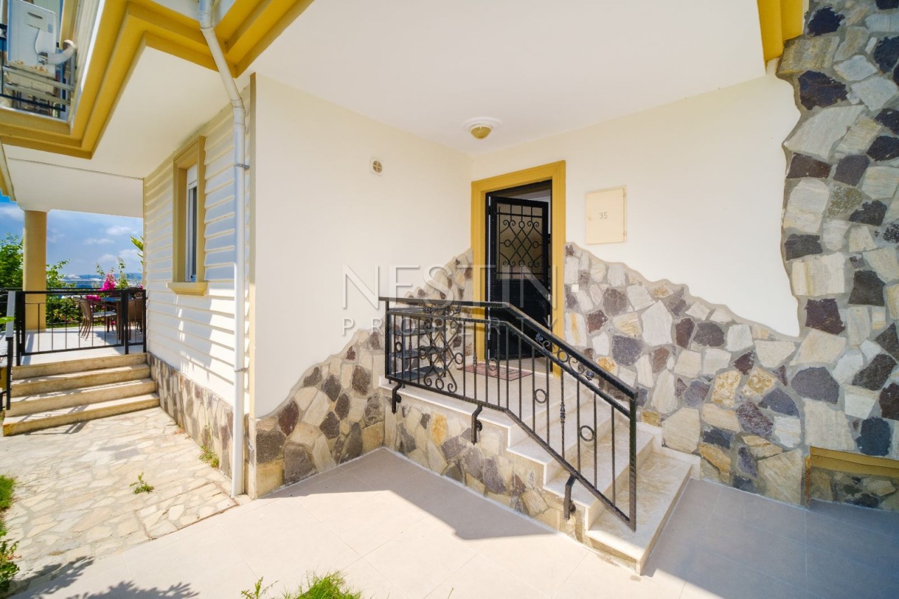 Вилла 3+1 в районе Конаклы в 600 м от Средиземного моря. фото 36