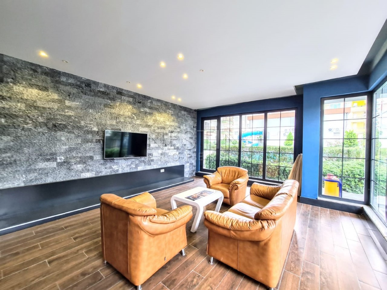 Апартаменты 1+1 с видом на море в новом комплексе района Махмутлар фото 10