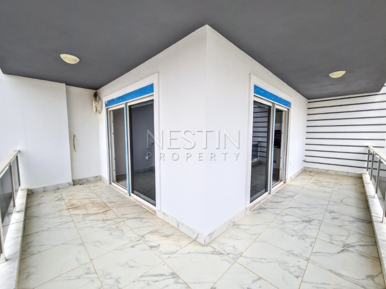 Апартаменты 1+1 с видом на море в новом комплексе района Махмутлар фото 19