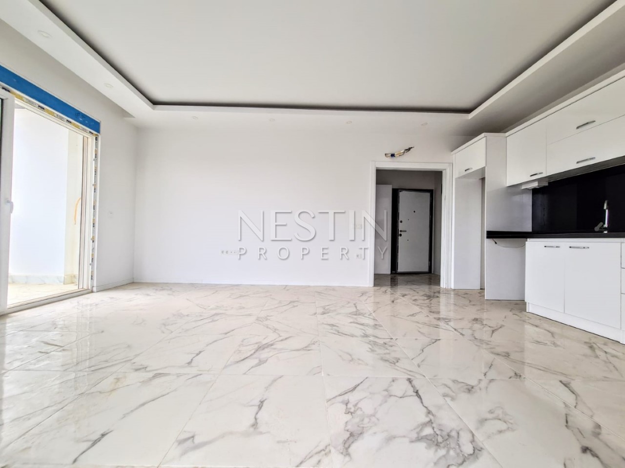 Апартаменты 1+1 с видом на море в новом комплексе района Махмутлар фото 22