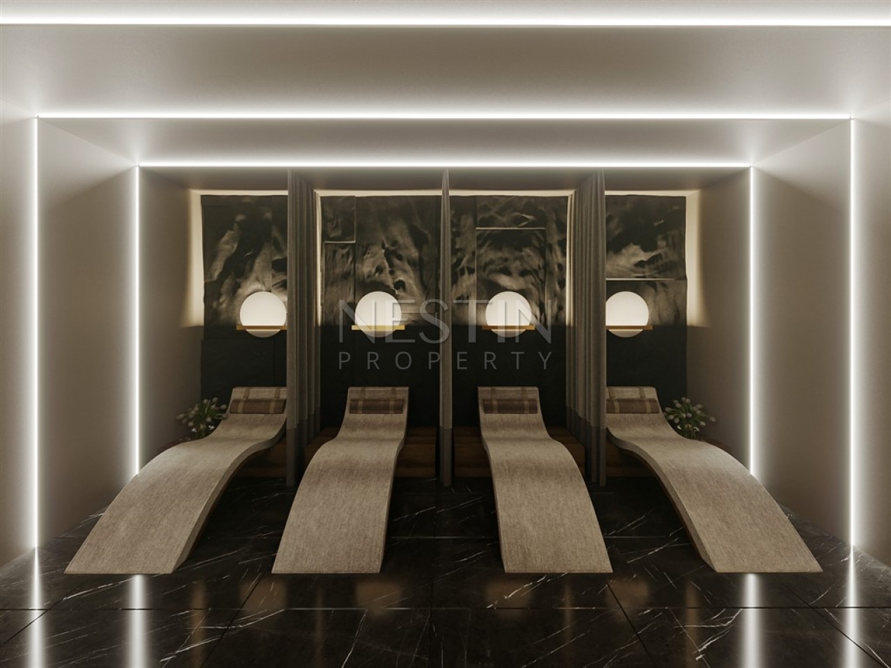 Квартира 1+1 в районе Авсаллар в 1500 м от Средиземного моря фото 14