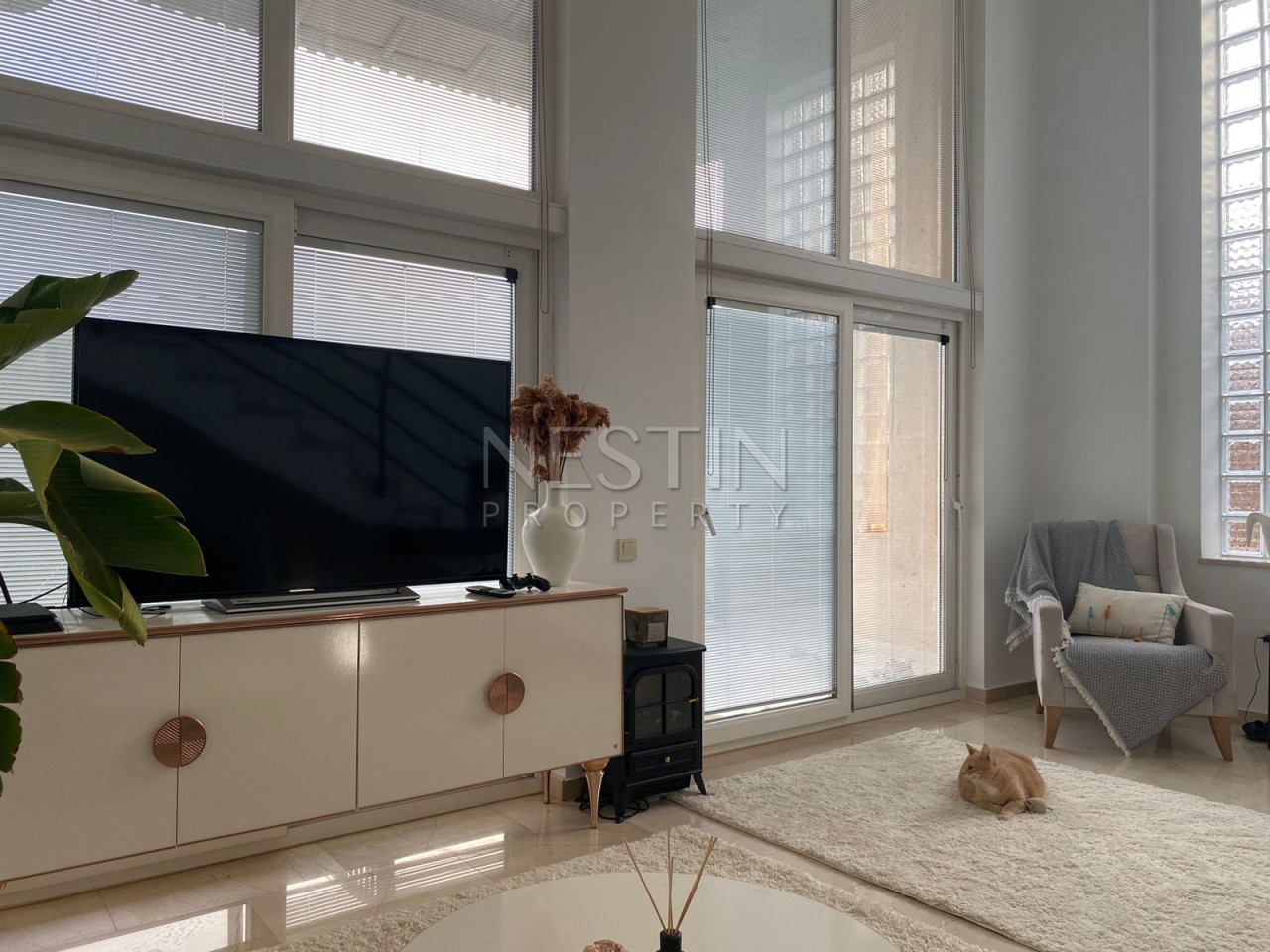 Вилла 2+1 в центре города Аланья в районе Бекташ с видом на море фото 9