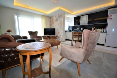 Просторный красивый пентхаус 3+1 в новой резиденции в Махмутларе фото 3