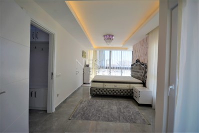 Просторный красивый пентхаус 3+1 в новой резиденции в Махмутларе фото 10