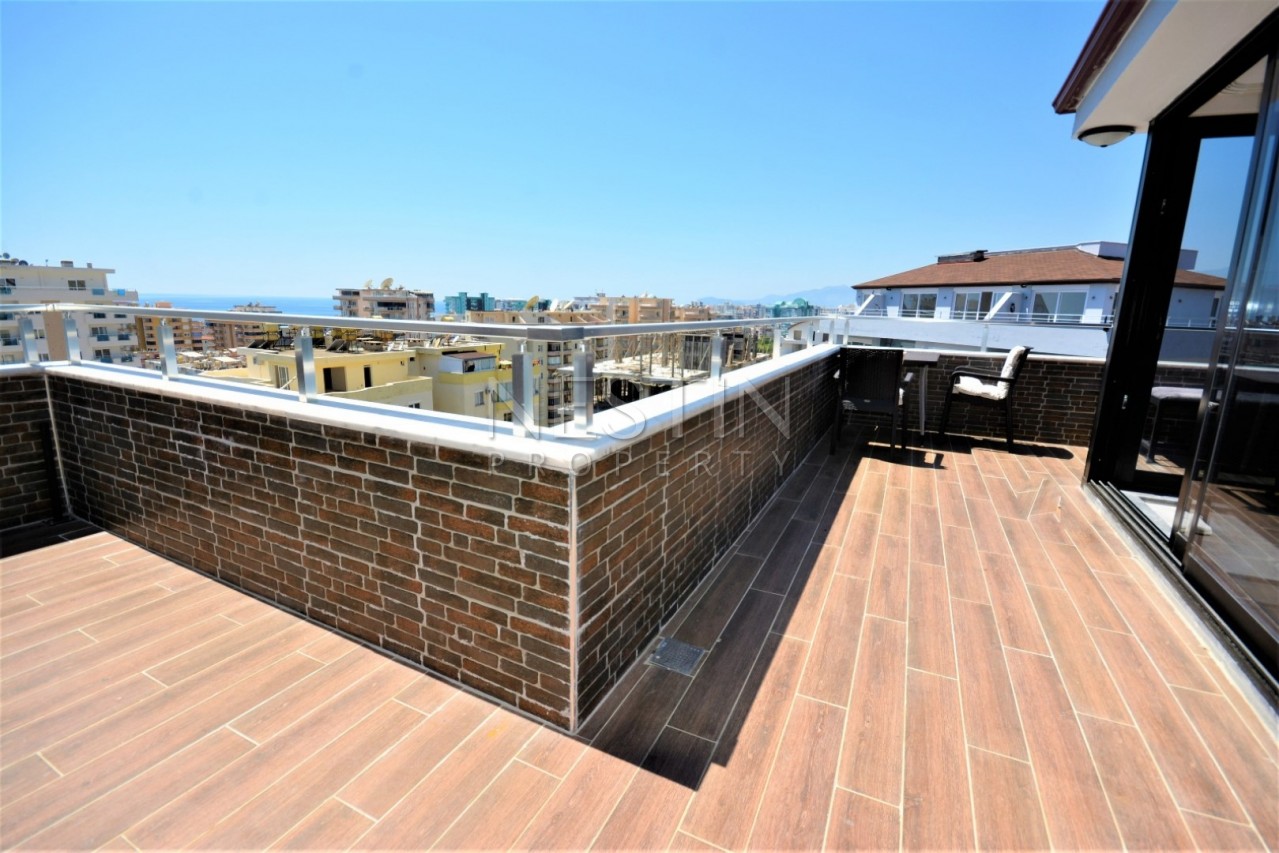 Просторный красивый пентхаус 3+1 в новой резиденции в Махмутларе фото 18