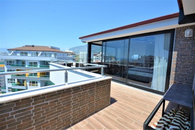 Просторный красивый пентхаус 3+1 в новой резиденции в Махмутларе фото 19