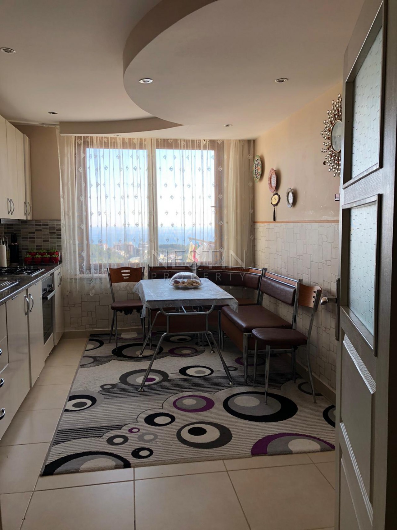 Просторные апартаменты 3+1 с видом на море в районе Конаклы фото 28