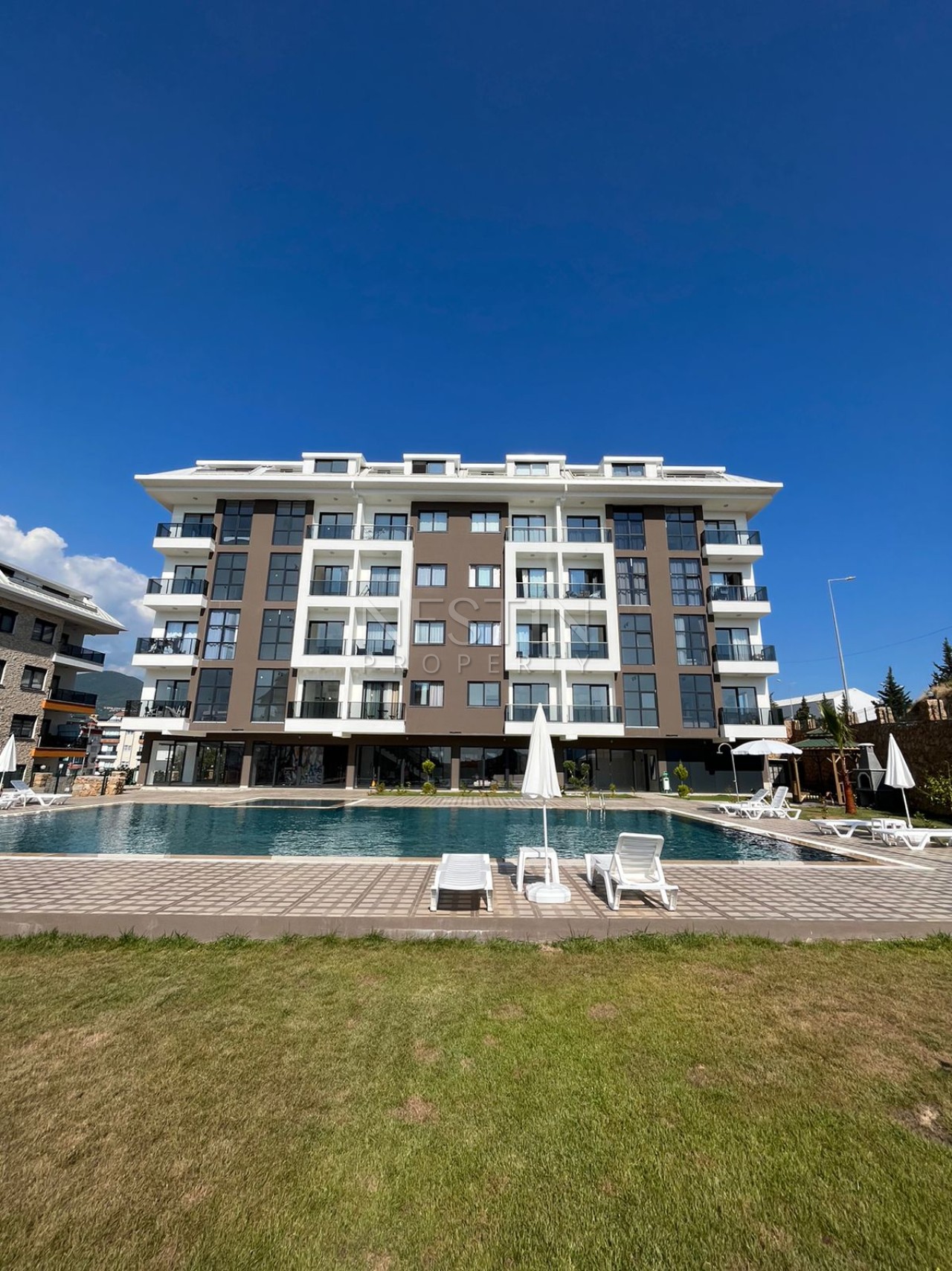 Квартира 1+1 в районе Оба в 700 м от Средиземного моря фото 14