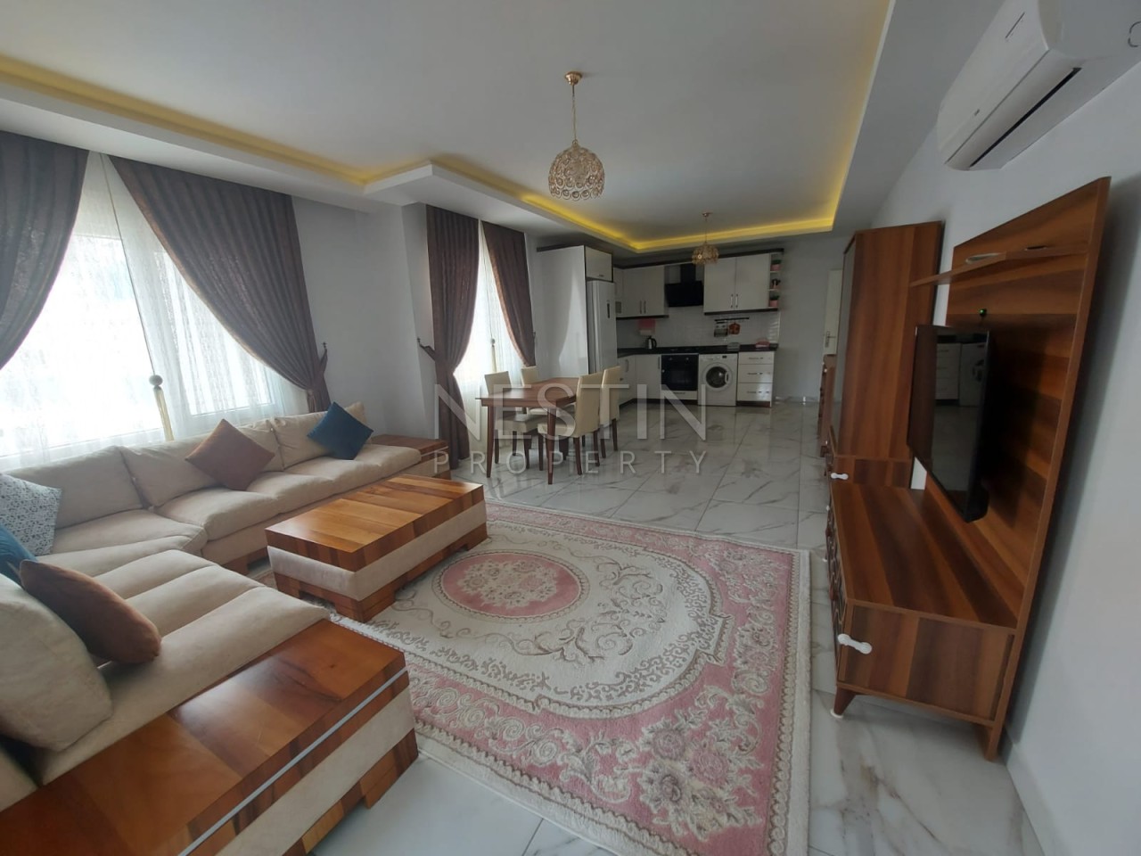 Квартира 2+1 в районе Махмутлар в 400 м от Средиземного моря фото 5