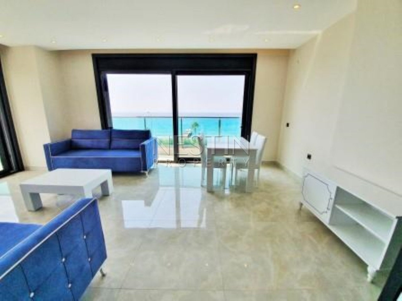 Квартира 2+1 с прямым видом на море в роскошном комплексе в Махмутларе фото 12