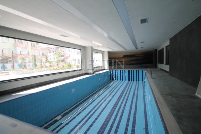 Апартаменты 2+1 в комплексе класса люкс в районе пляжа Клеопатры фото 9